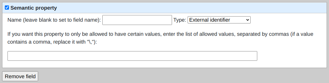 External Identifier